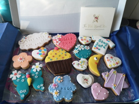 Cakes by Mrs F shares her venture into biscuit box delivery